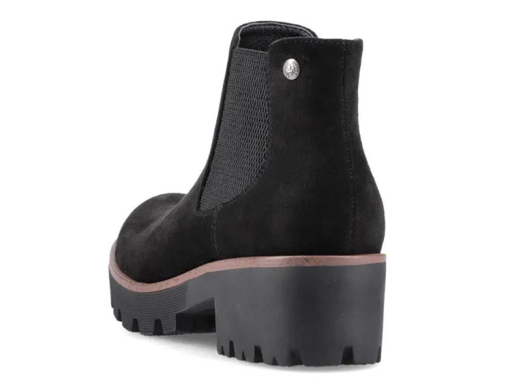 Cinders Shoe Heaven Casual Ankle | Ankle*Rieker Chunky Chelsea Ankle Boot Black