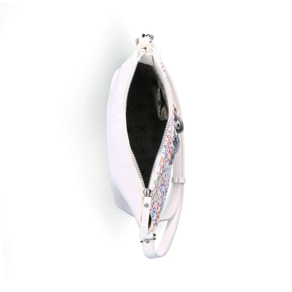 Cinders Shoe Heaven Bags & Accessories*Rieker Classic Messenger Bag White Heart Multi