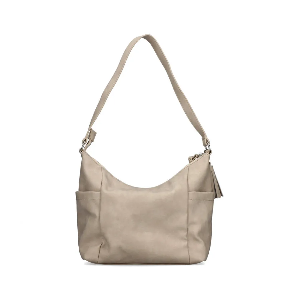 Cinders Shoe Heaven Bags & Accessories*Rieker Classic Shoulder Bag Silver/Beige