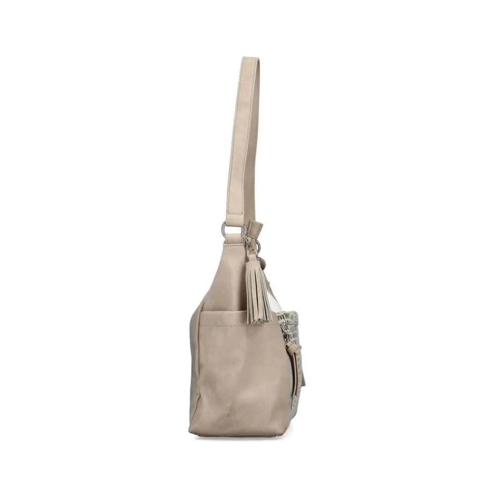 Cinders Shoe Heaven Bags & Accessories*Rieker Classic Shoulder Bag Silver/Beige