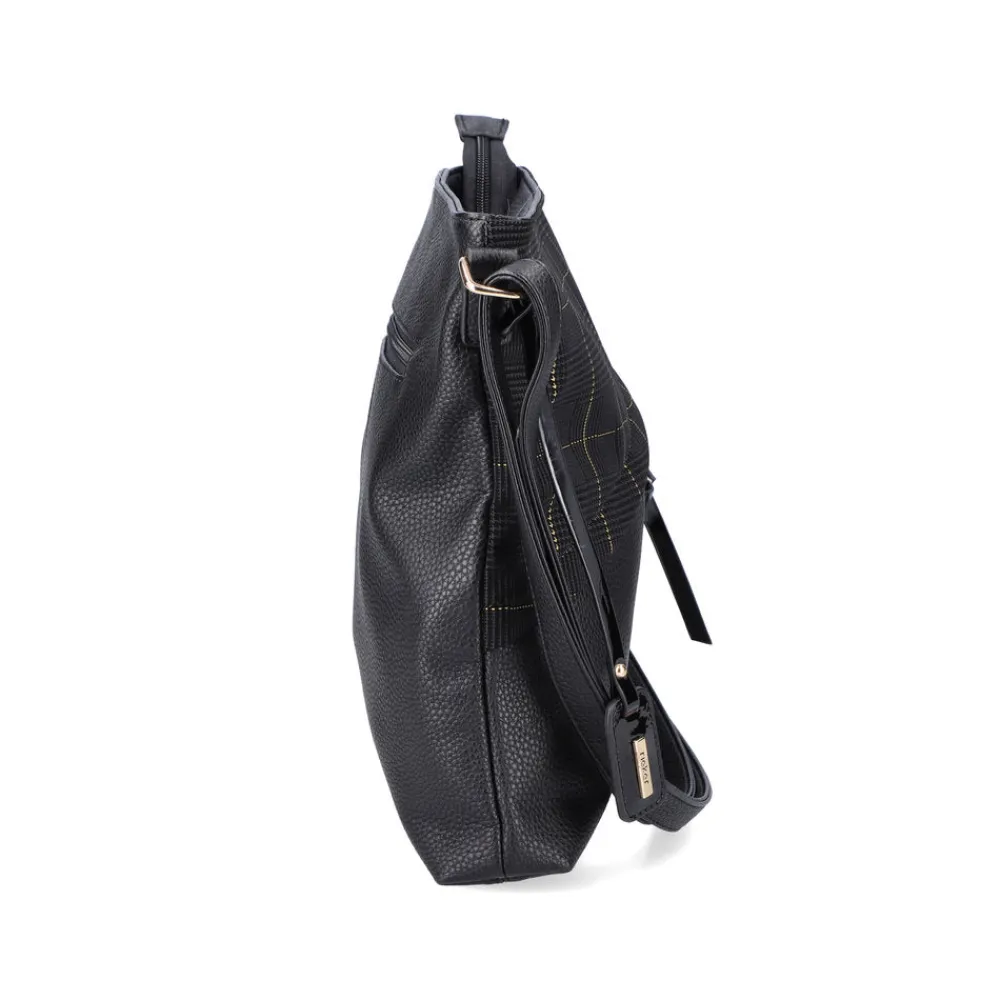 Cinders Shoe Heaven Bags & Accessories*Rieker Large Shoulder Bag Black Mix