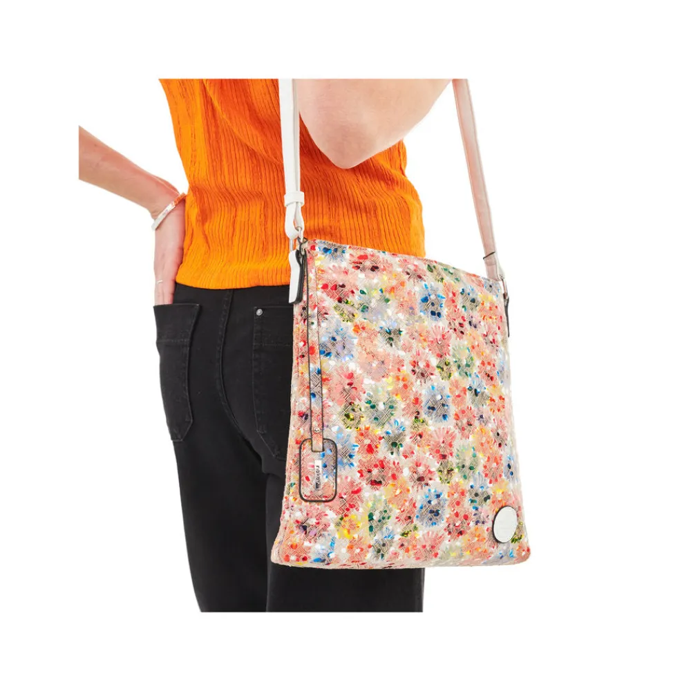 Cinders Shoe Heaven Bags & Accessories*Rieker Messenger Bag Medium Floral Multi