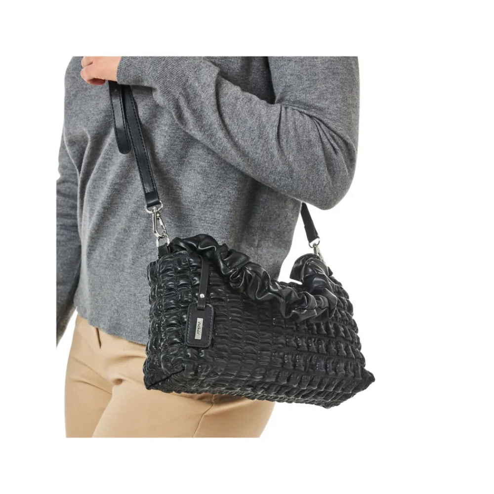 Cinders Shoe Heaven Bags & Accessories*Rieker Quilted Shoulder Bag Black
