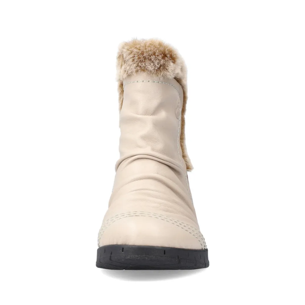 Cinders Shoe Heaven Casual Ankle | Ankle*Rieker Tex Winter Ankle Boot Cream