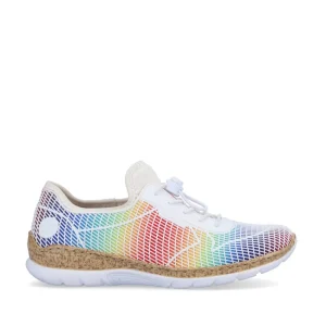 Cinders Shoe Heaven Trainers*Rieker Trainer Rainbow Multi