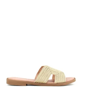 Cinders Shoe Heaven Flat | Flats & Ballerina Pumps*Rizzoli Summer Slide Light Gold