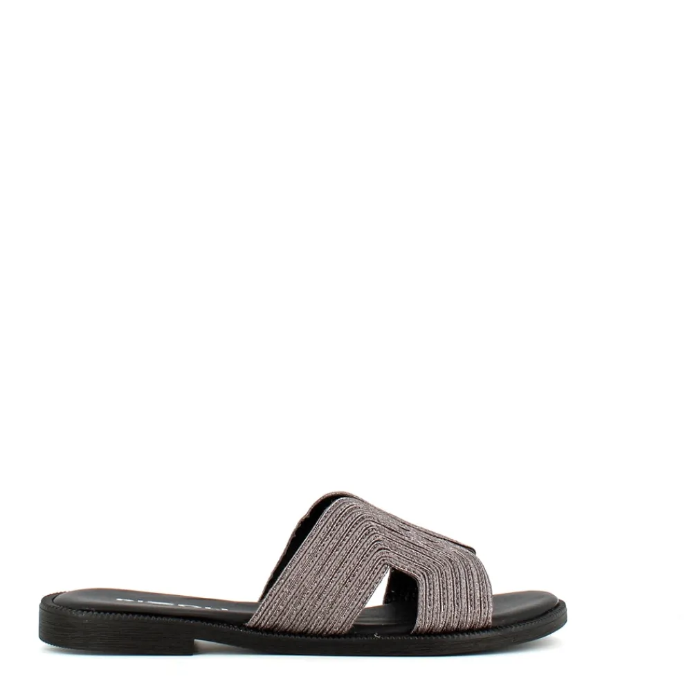 Cinders Shoe Heaven Flat | Flats & Ballerina Pumps*Rizzoli Summer Slide Pewter