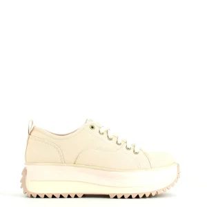 Cinders Shoe Heaven Trainers*Safety Jogger Wedge Trainer Nude
