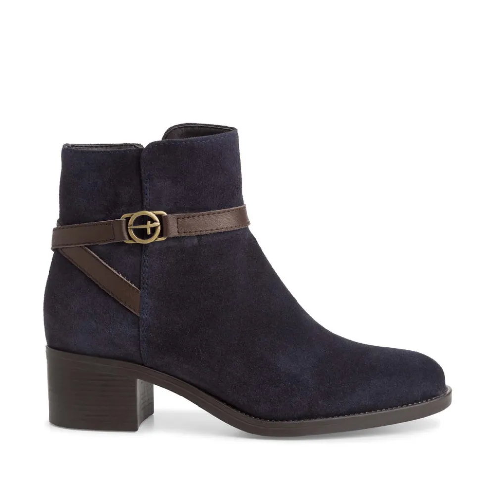 Cinders Shoe Heaven Casual Ankle | Ankle*Tamaris Ankle Boot Navy Comb