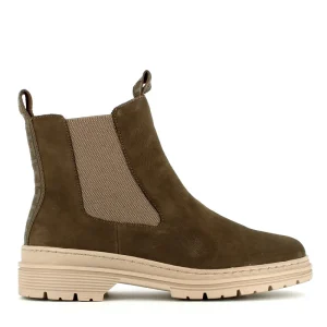 Cinders Shoe Heaven Ankle*Tamaris Chelsea Ankle Olive Suede