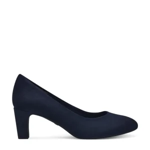 Cinders Shoe Heaven Occasion Shoes*Tamaris Classic Court Shoe Navy