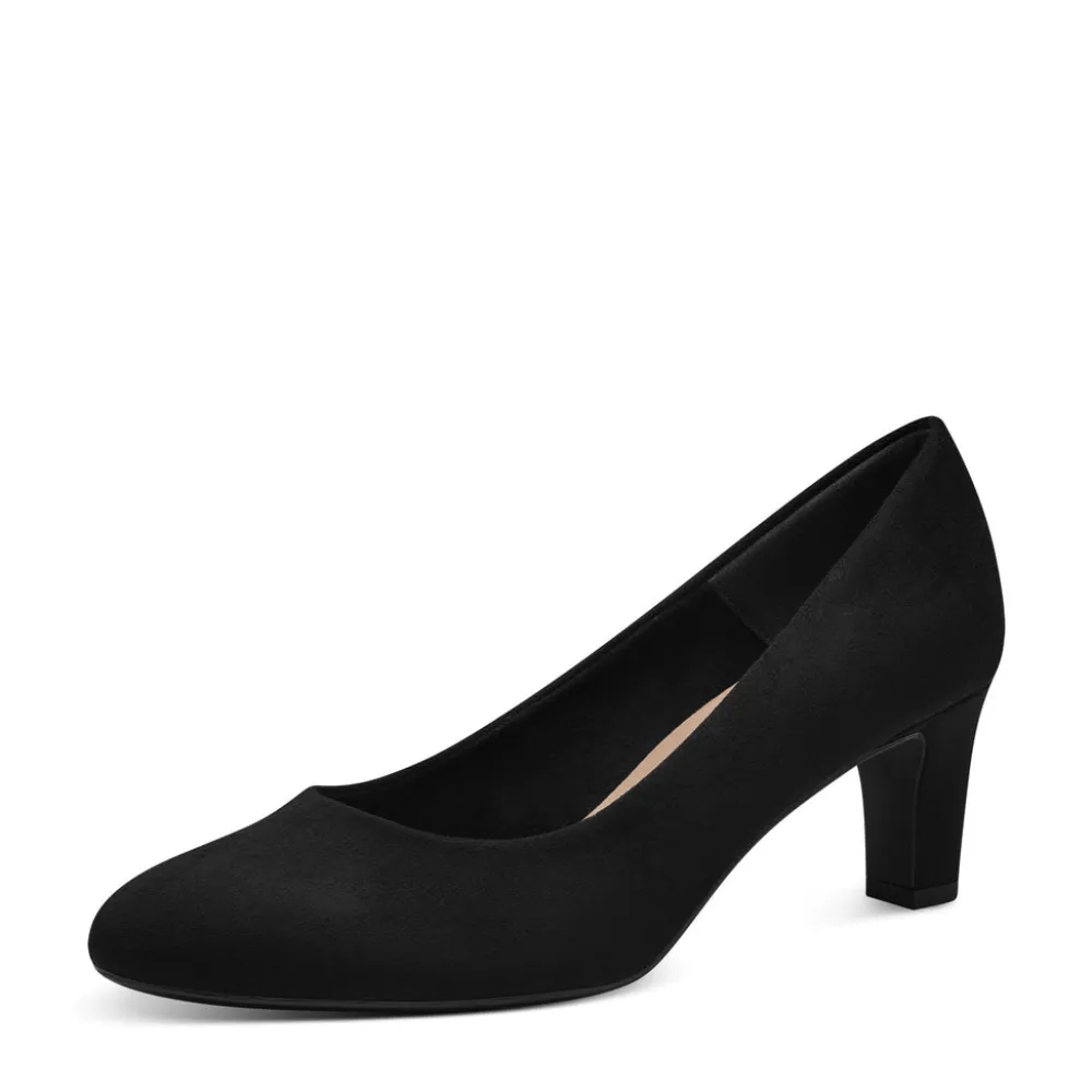 Cinders Shoe Heaven Occasion Shoes | Mid Heel*Tamaris Classic Court Shoe Black
