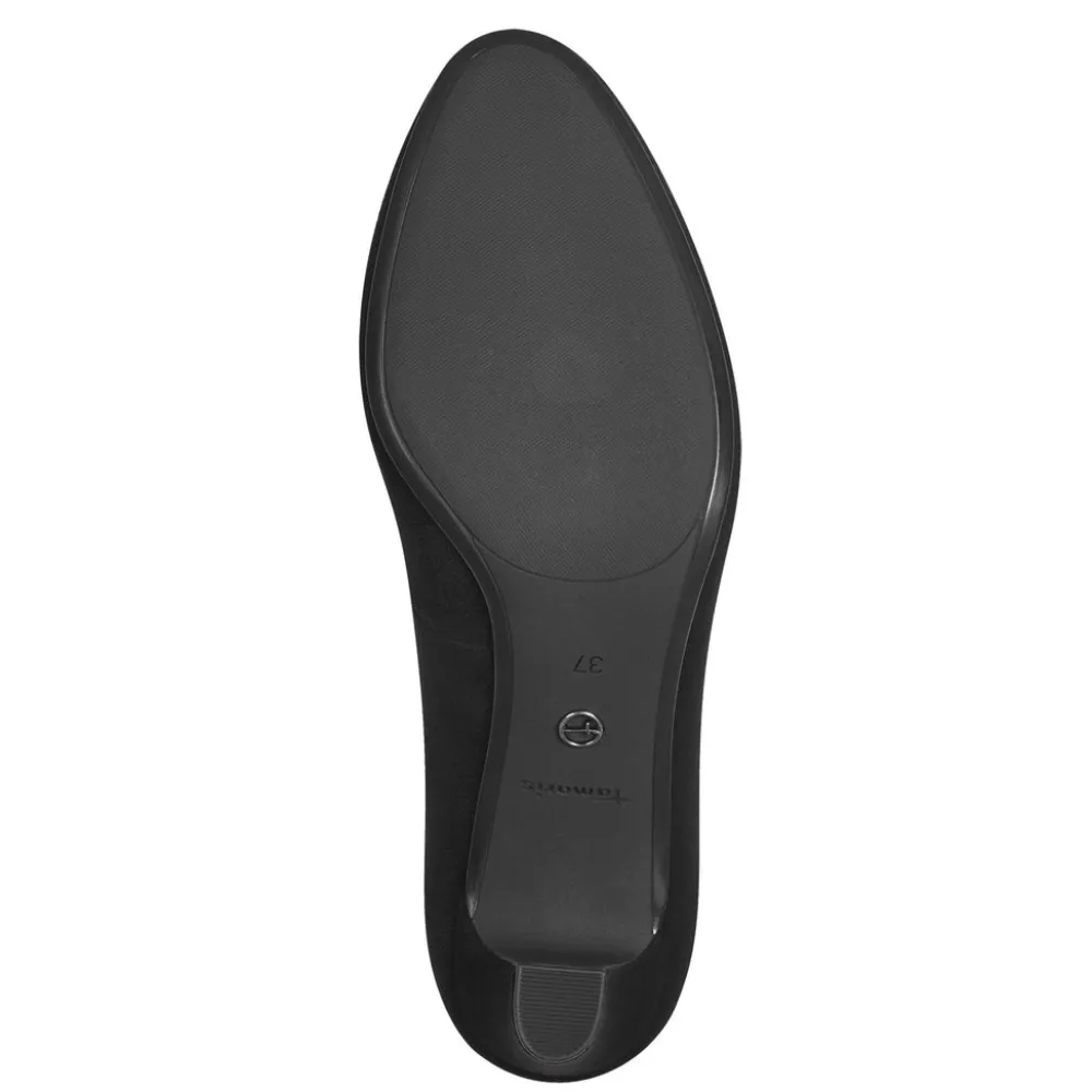 Cinders Shoe Heaven Occasion Shoes | Mid Heel*Tamaris Classic Court Shoe Black