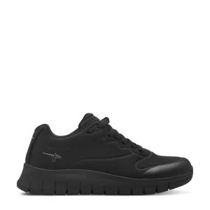 Cinders Shoe Heaven Trainers | Wedge*Tamaris Fabric Trainer Black Uni