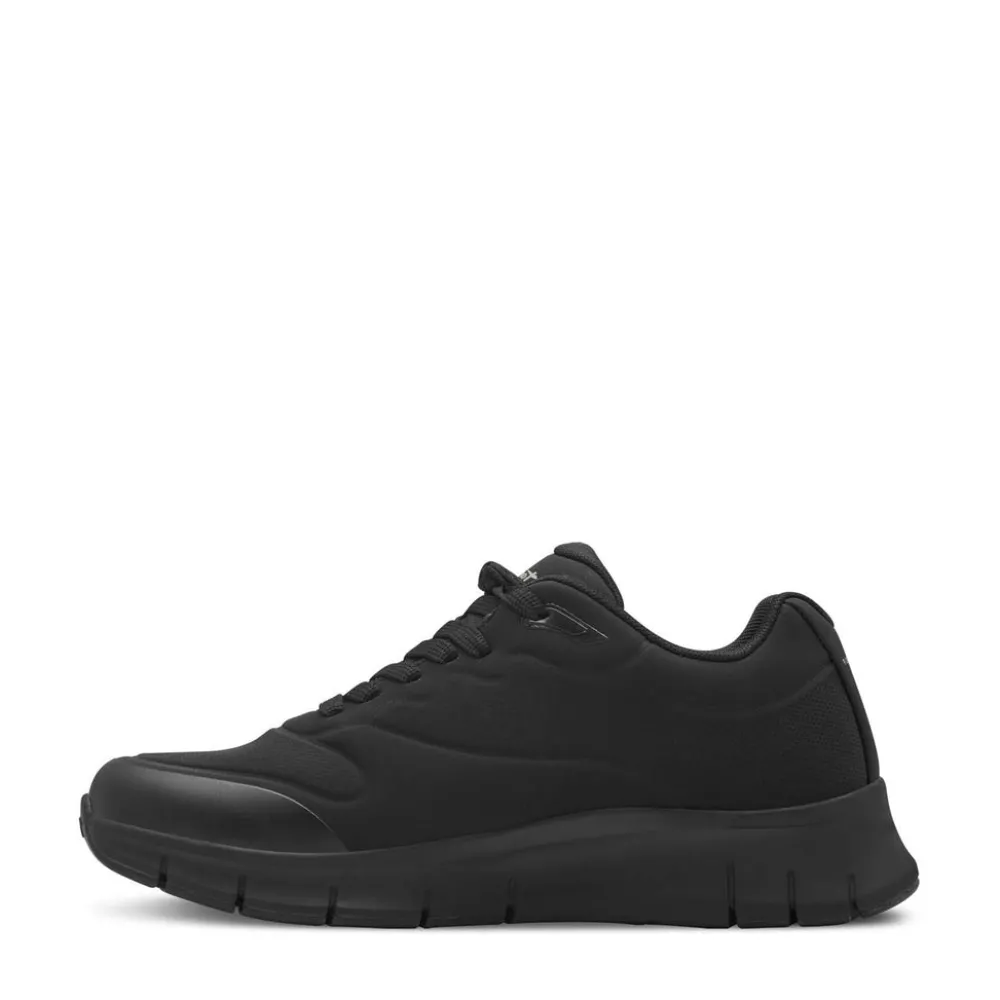 Cinders Shoe Heaven Trainers | Wedge*Tamaris Fabric Trainer Black Uni