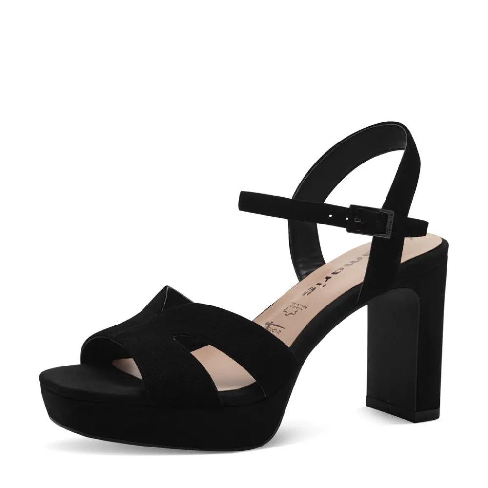 Cinders Shoe Heaven Mid Heel | High Heel*Tamaris High Platform Sandal Black Uni