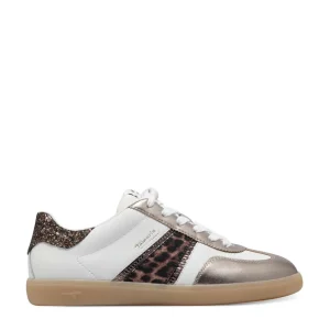 Cinders Shoe Heaven Trainers*Tamaris Laced Trainer Leopard Comb
