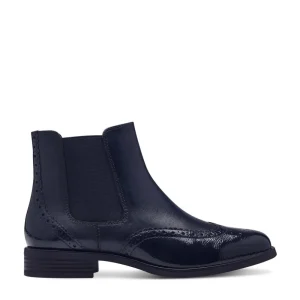 Cinders Shoe Heaven Casual Ankle | Ankle*Tamaris Low Chelsea Ankle Boot Navy