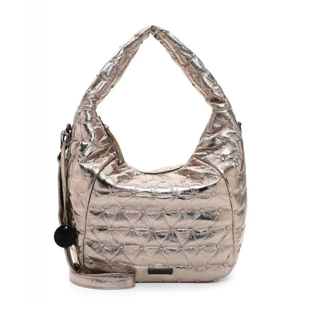 Cinders Shoe Heaven Bags & Accessories*Tamaris Quilted Bag Gold