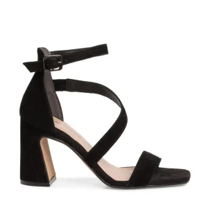 Cinders Shoe Heaven Evening | Heeled*Tamaris Strappy Suede Sandal Black